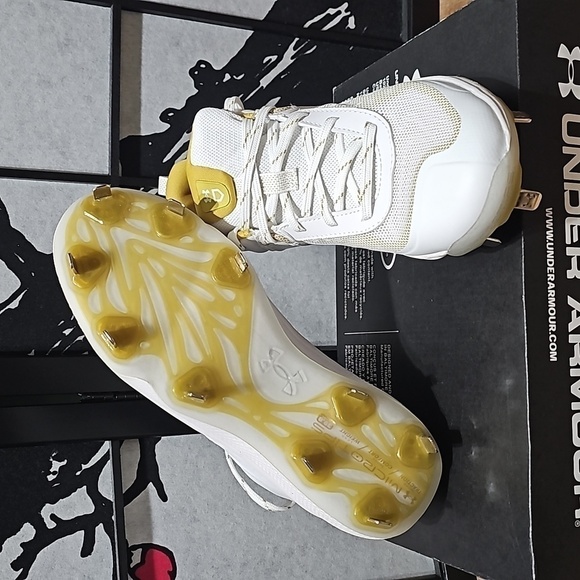 Under Armour UA Glyde MT Metal Low Cleats Size 8 NWB - Picture 7 of 12